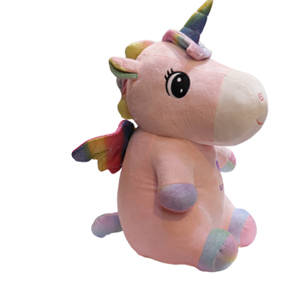 عروسک یونیکورن Unicorn بالدار صورتی ارتفاع 53 سانتی متر -اسباب بازی